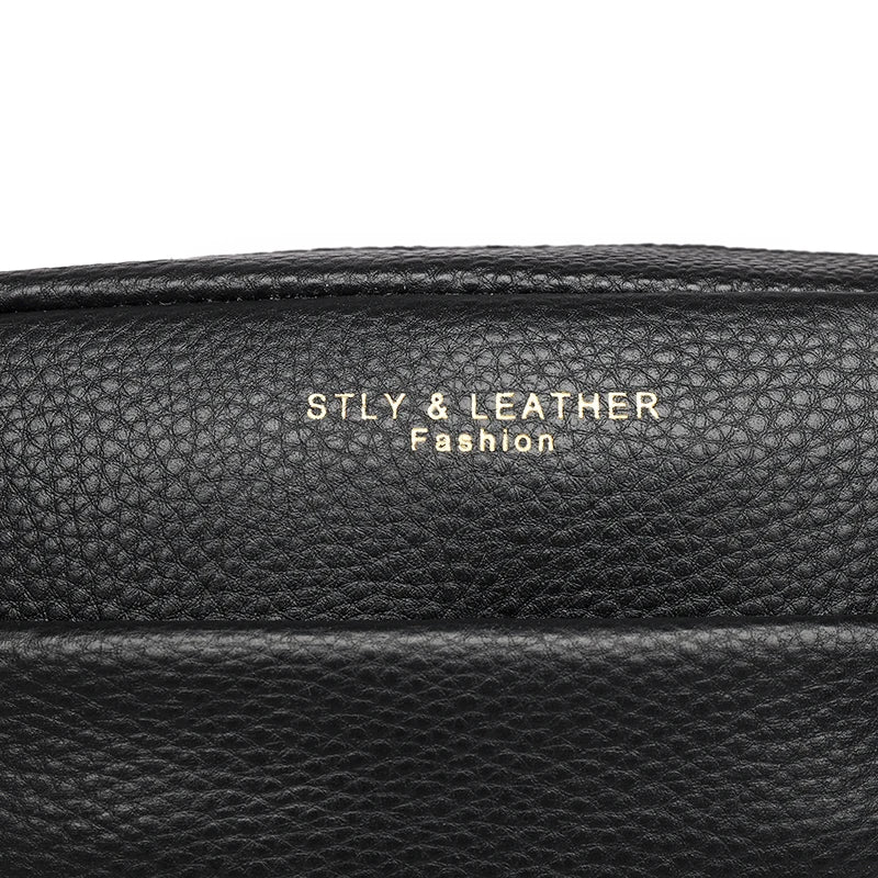 TimelessTote: Genuine Leather Shoulder Bag - Fashion BTQ -  - Fashion BTQ