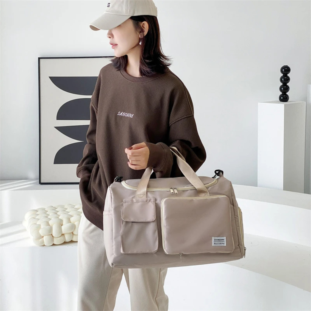 Large Carry On Travel & Fitness Bag - Fashion BTQ -  - Fashion BTQ