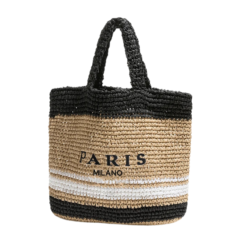 Designer Summer Paris Beach Bag - Fashion BTQ -  - Fashion BTQ