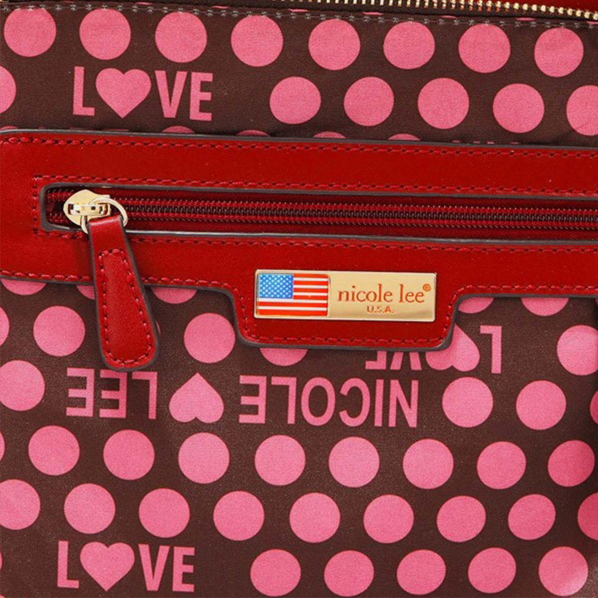 Nicole Lee USA Scallop Stitched Boston Bag - Fashion BTQ -  - Fashion BTQ