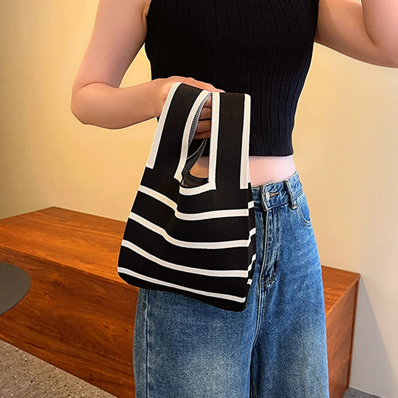 Mini Handmade Knitted Wrist Handbag - Fashion BTQ