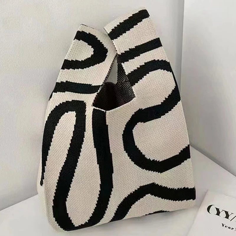 Mini Handmade Knitted Wrist Handbag - Fashion BTQ -  - Fashion BTQ