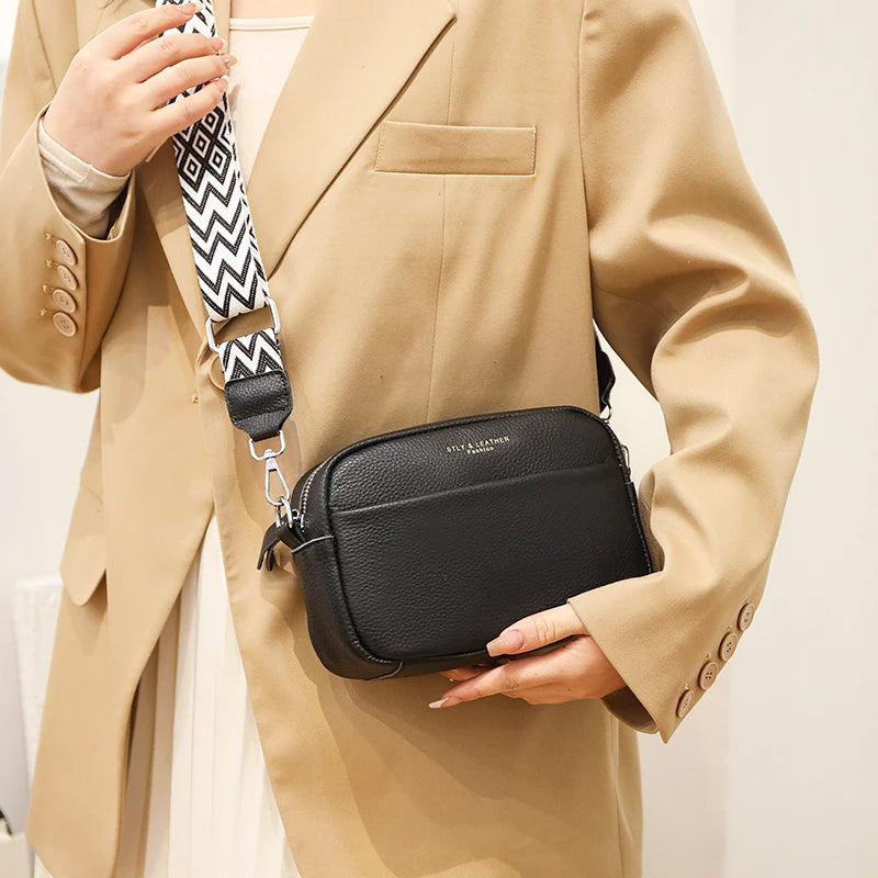 TimelessTote: Genuine Leather Shoulder Bag - Fashion BTQ -  - Fashion BTQ